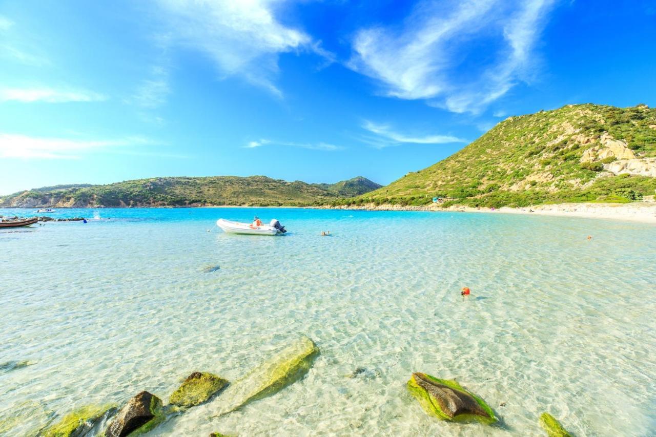 I Lentischi Aparthotel Villasimius Bagian luar foto